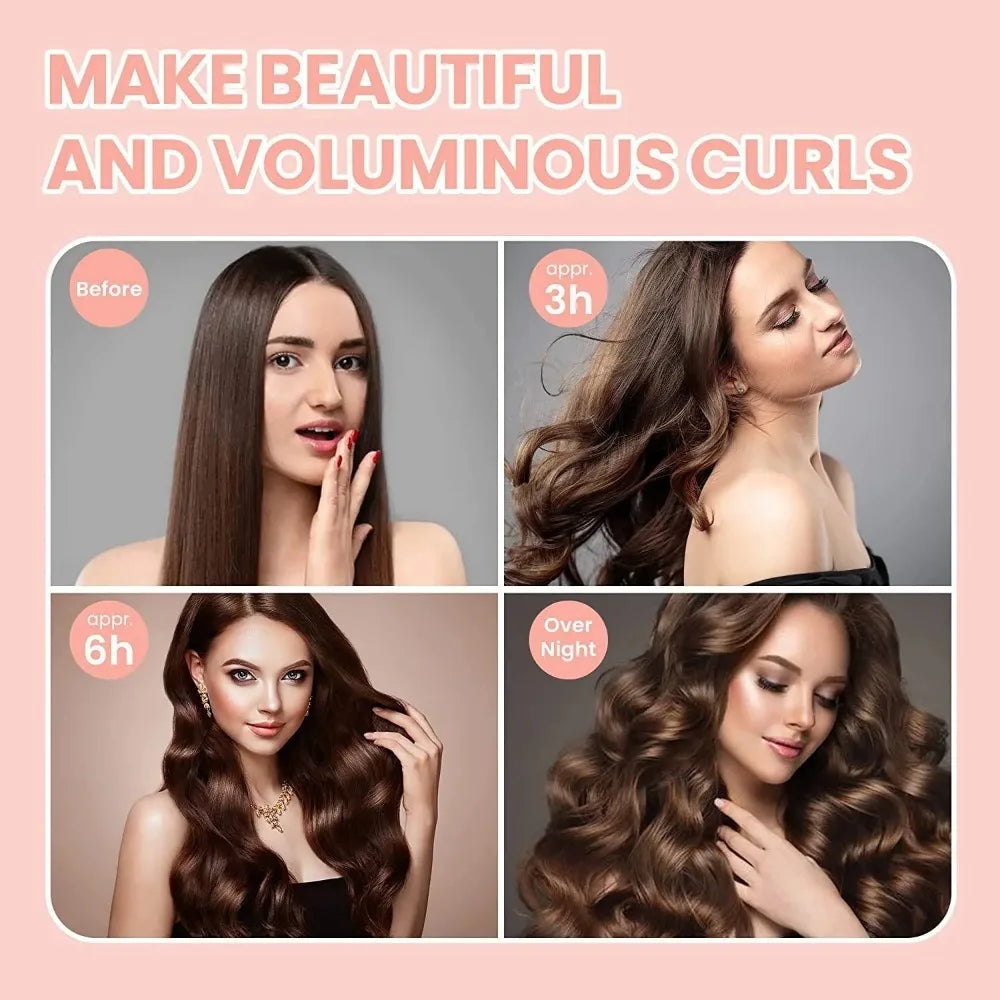 LuxeWave Heatless Curling Kit