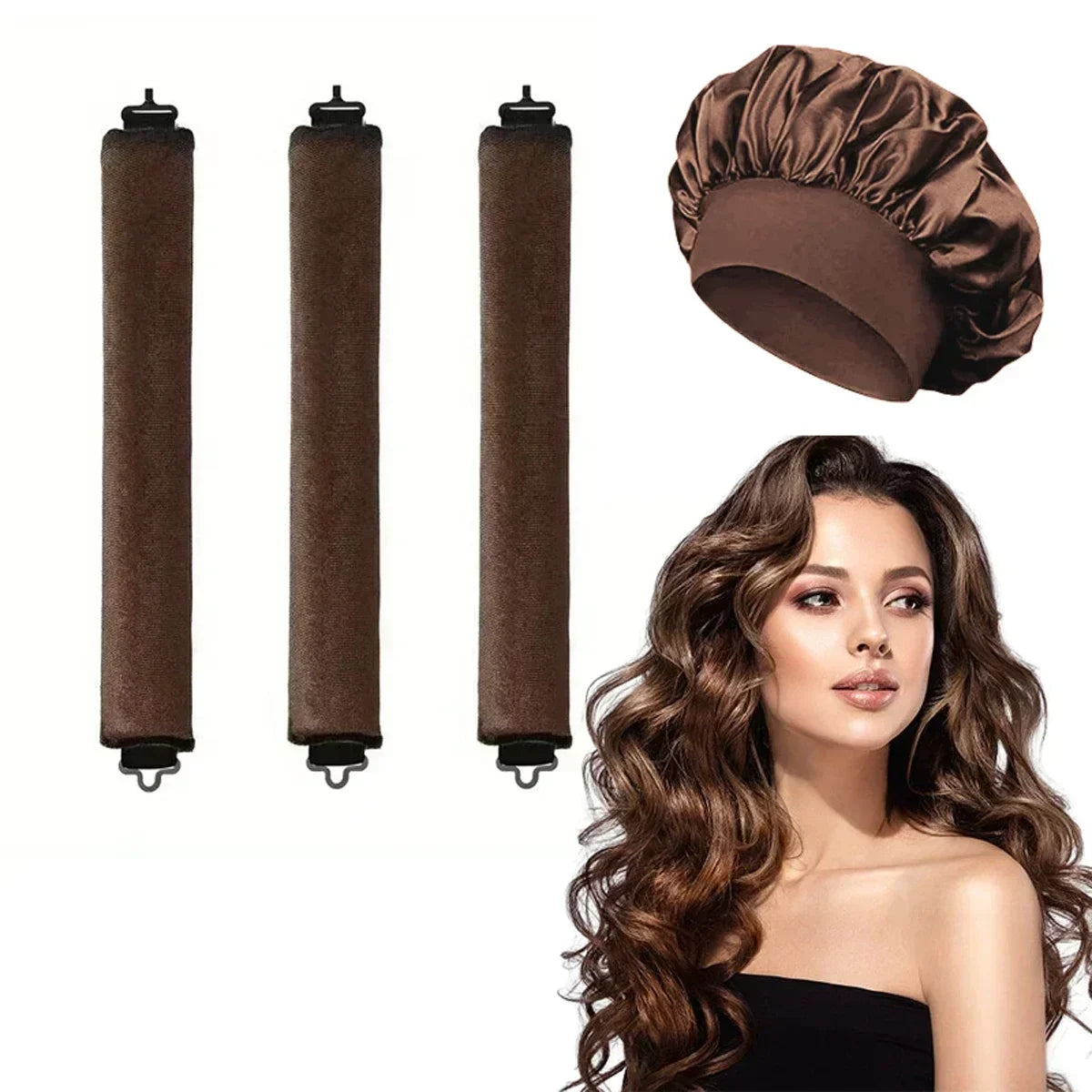 LuxeWave Heatless Curling Kit