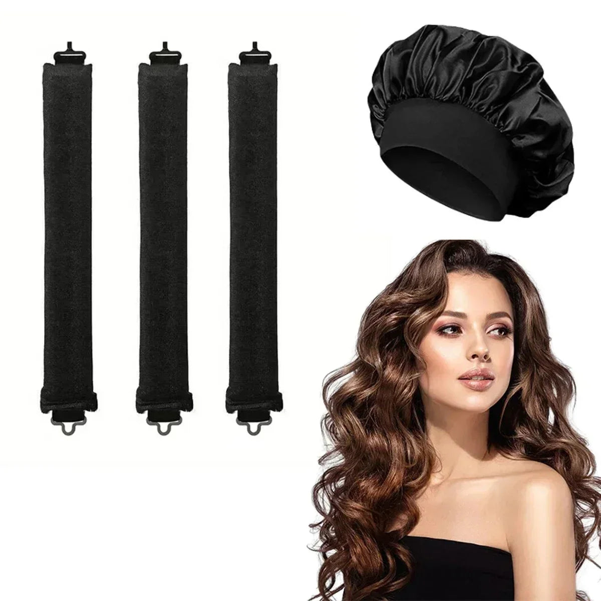 LuxeWave Heatless Curling Kit