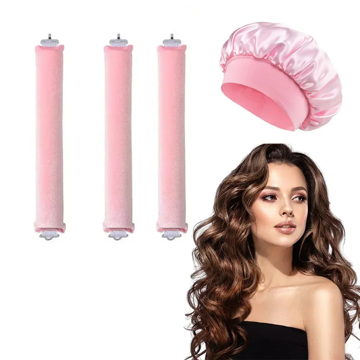 LuxeWave Heatless Curling Kit